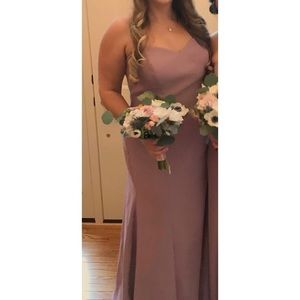 Dessy Group Bridesmaid Dress #4515 (Dusty Rose)